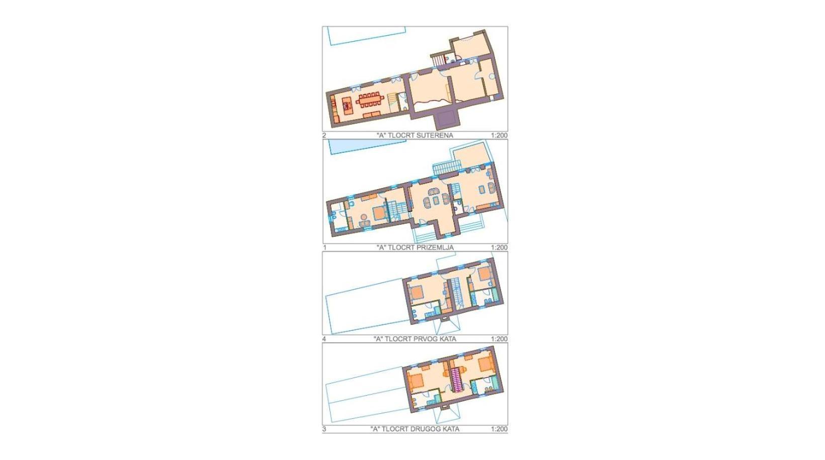 Villa Poropati, Groznjan, Istria - Luxury Countryside Estate For Up To 19 Persons - Large Pool Of 80M2 With Kids Section Zewnętrze zdjęcie